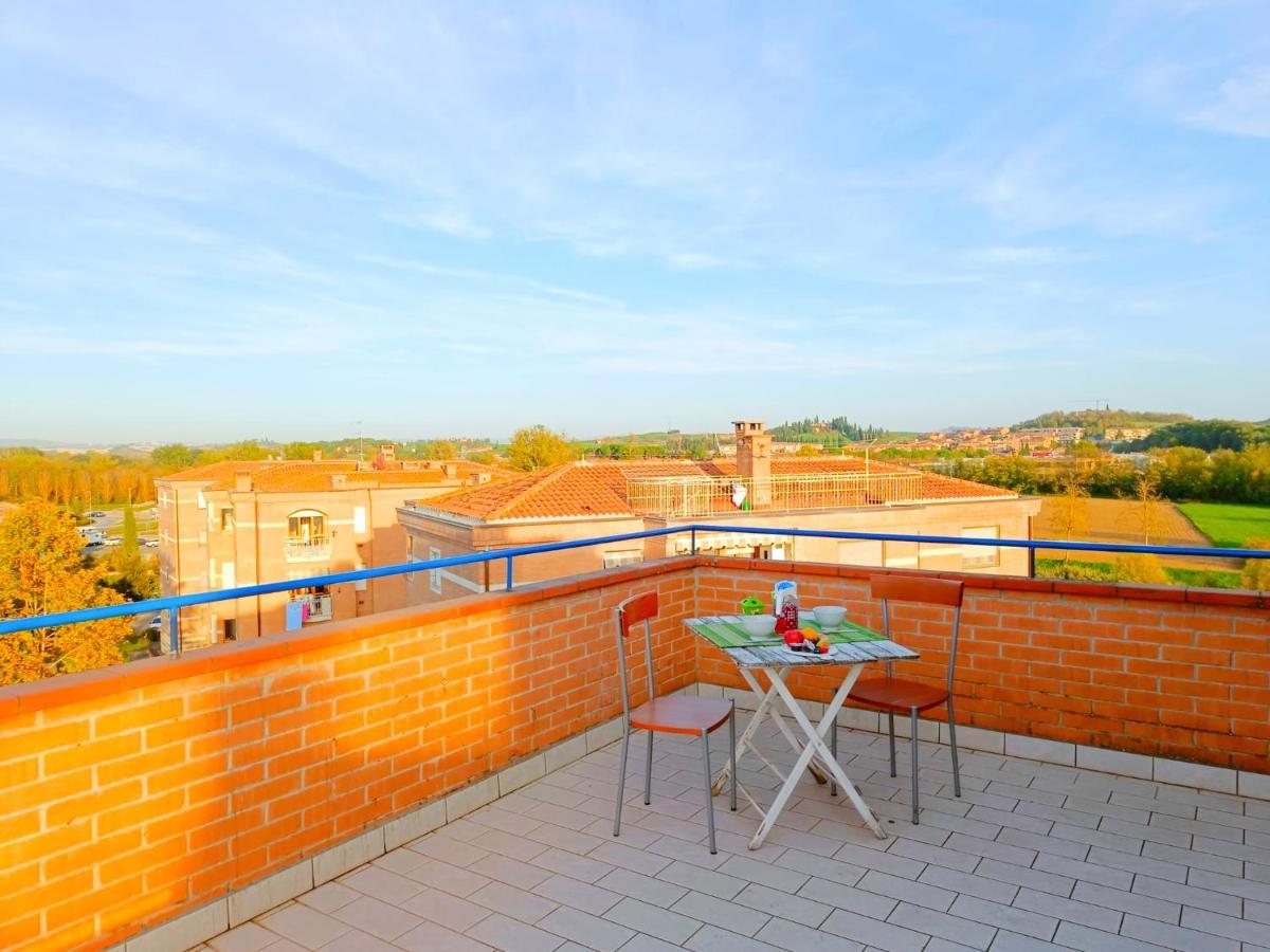 Siena Appartamento Con Splendido Terrazzo Presciano Екстер'єр фото